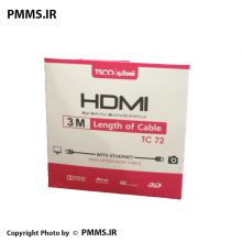 کابل HDMI تسکو مدل TC 72 به طول ۳ متر
