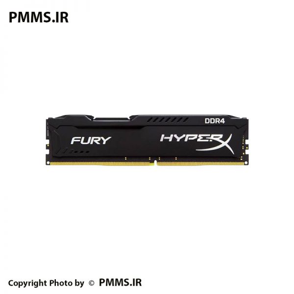 رم دسکتاپ DDR4 تک کاناله 2400 مگاهرتز CL15 کینگستون مدل HyperX Fury ظرفیت 16 گیگابایت