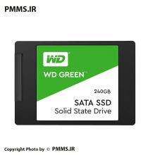 اس اس دی اینترنال وسترن دیجیتال مدل Green WDS240G2G0A ظرفیت 240 گیگابایت